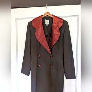 Vintage Joseph Ribkoff Long Evening Overcoat Dress